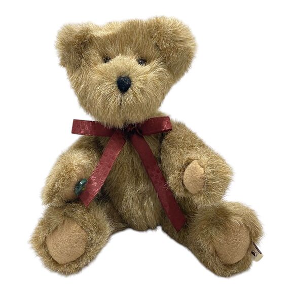 Boyds Bears Jeremiah J Woodsley Bear Stuffed Plush 2007 Brown 8 Inch X 5 Inch - Picture 1 of 9